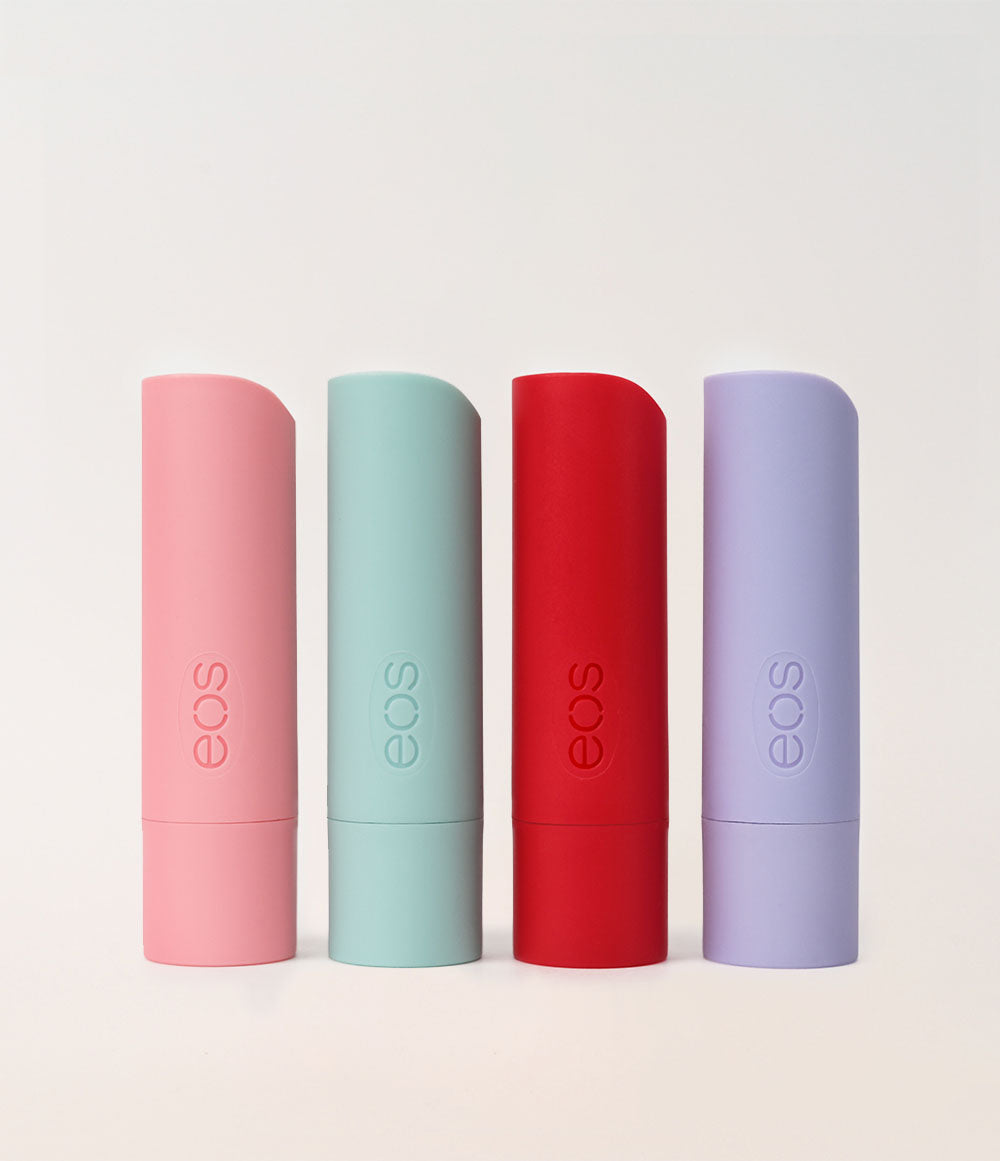 EOS Holly & Jolly Lip Balm 4-Pack