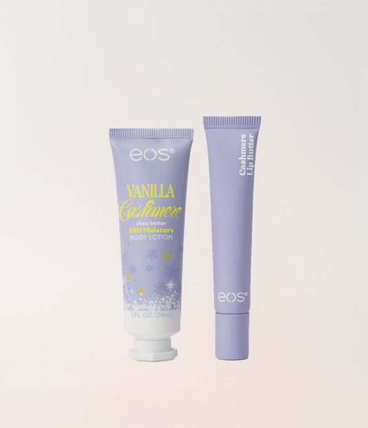 EOS Vanilla Cashmere Mini Body Lotion and Lip Butter Duo