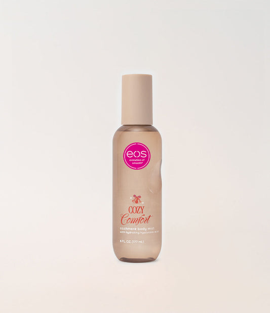 EOS Cozy Comfort Body Mist bottle