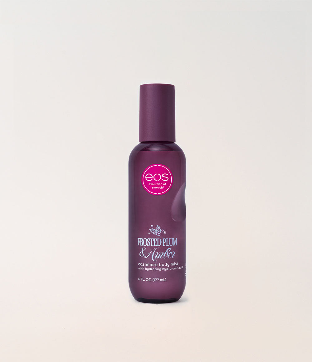 EOS Frosted Plum & Amber Body Mist bottle